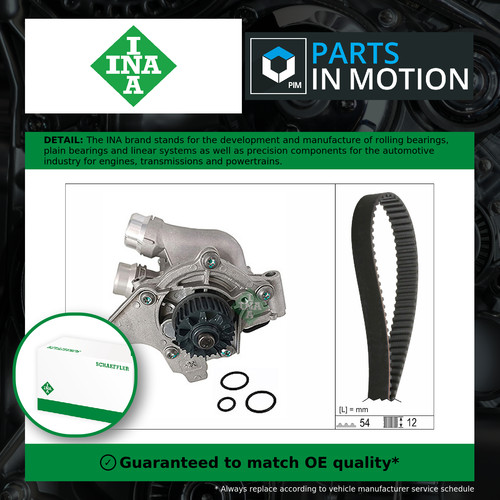 Timing belt water pump - belt, kit