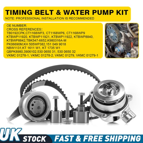Timing belt water - &, kit