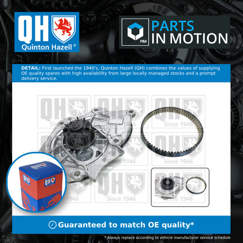 Timing belt water pump - belt, &