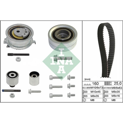 Timing belt kit for - timing, audi
