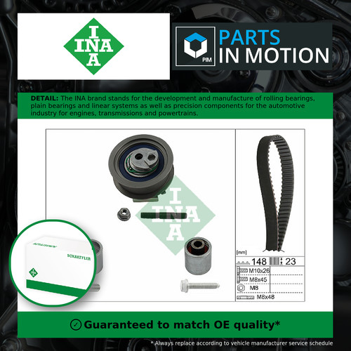 Timing belt kit fits audi - belt,